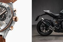 Breitling en Triumph slaan handen ineen voor limited edition motor én horloge