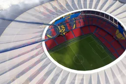 Barça onthult beelden van het verbouwde Camp Nou
