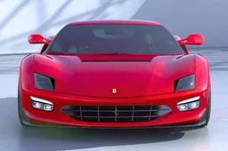 Als Ferrari ooit een nieuwe versie van de Testarossa maakt ziet deze er zo uit