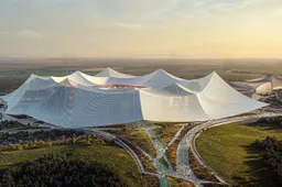 Het grootste voetbalstadion ooit wordt gebouwd voor het WK 2030 en ziet er zo uit