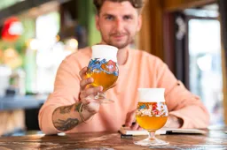 Uit deze Duvel Designer Glazen van kunstenaar Iwan Smit wil jij bier drinken