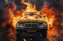 Nieuwste docu-serie De taxioorlog neemt je mee in Amsterdamse oorlogszone
