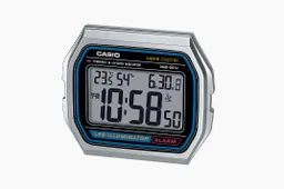 Casio komt met een retro wekker geïnspireerd op het klassieke digitale horloge
