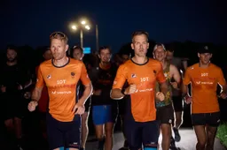 10 dagen achter elkaar een triatlon lopen: Frenk van Assen en Richard Bergmans deden het voor het goede doel