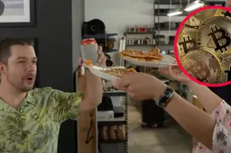 Laszlo ruilde zijn 10.000 bitcoins voor een pizza met extra peperoni en genoot van elke hap