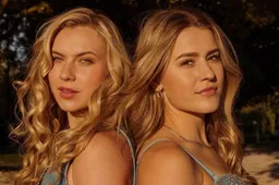 Schaatskoninginnen Joy Beune en Robin Groot doen prachtige duo-shoot