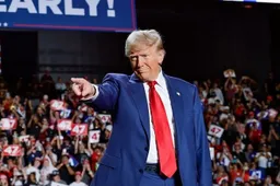 Trump claimt overwinning: “We gaan Amerika sterk maken!”
