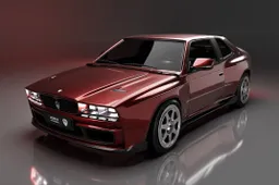 Maserati Biturbo-Shamal komt terug in stijl met brute restomod upgrade