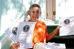 Ashrita Furman heeft de meeste Guinness World Records ooit gebroken