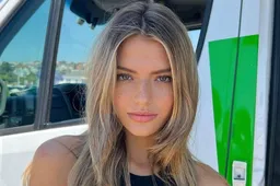 Prachtige Talia Eva Papantoniou is de Griekse godin uit Down Under