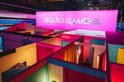 Dit was het gruwelijke Squid Game Maze in Amsterdam