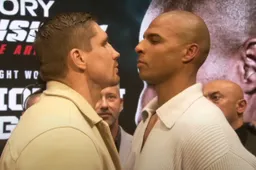 Glory vechter Don Sno daagt Rico Verhoeven uit tijdens persconferentie