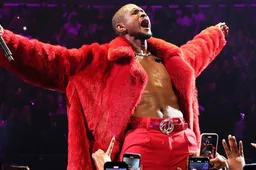 Usher laat vrouwelijke fans aan zijn kersen likken tijdens zijn concert