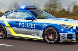 De BMW M2 AC Schnitzer is de politiedroom die uitkomt