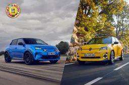Renault 5 E-Tech en Alpine A290 pakken Car of the Year 2025 award