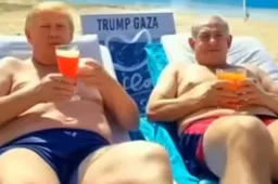 Trump deelt bizarre AI-gegenereerde video over 'Trump Gaza'