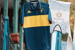 Genoa dropt prachtig historisch Boca Juniors tribute shirt
