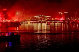 Ajax 125 jaar: Amsterdam kleurde gisteravond rood en wit