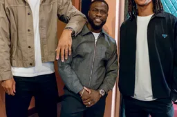 Kevin Hart op wereldtournee: grapjas ontmoet Van Dijk en Aké (en knipt ze uit de foto)