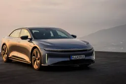 Lucid zorgt met de Lucid Air voor ektrisch spektakel in Andalusië