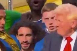 Social media ligt in een deuk vanwege reactie Cole Palmer op Donald Trump