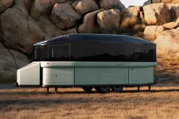 Deze zelfrijdende elektrische caravan van Lightship is slimmer dan je schoonvader