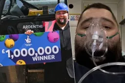 Brit wint miljoen met kraslot en feest zichzelf zo het ziekenhuis in