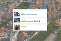 Persbericht mindervalide iconen Bezoek De  Langstraat