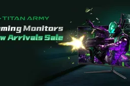 TITAN ARMY gaming monitor portfolio is now discounted on Geekbuying