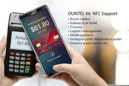 Video : NFC function of the Oukitel K6 explained