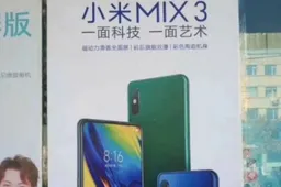 Xiaomi Mi MIX 3 to have blue and green colours?