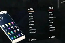 World’s first 8GB RAM phone - The LeEco Pro 3 leaked