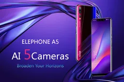 ELEPHONE A5 with Helio P60 launching in just 3 days