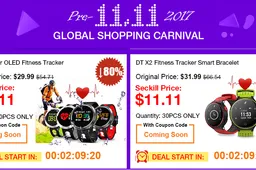 Microwear X2 at just $11.11 for Single's Day on TinyDeal