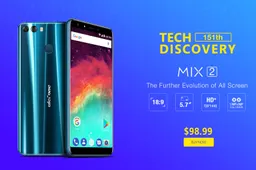 18:9 All Screen Ulefone MIX 2 Flash Sale on AliExpress Tech Discovery for $98.99