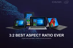 Do you think 3:2 is the ideal tablet aspect ratio ? Chuwi surely does
