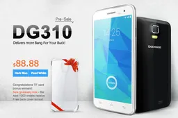 DOOGEE offering free rear covers with DG310 Pre-orders