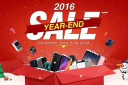 Year-End sale on Geekbuying focusing on major brands