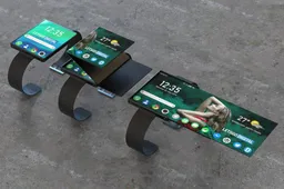 Oppo foldable smartwatch patent appears online