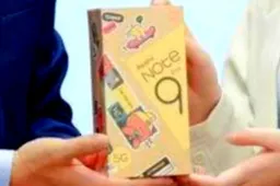 Redmi Note 9 Pro 5G will come in a colorful retail box