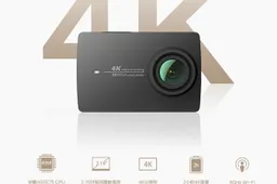Yi 4K action camera announced for $200