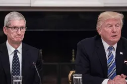 Cook Meets Trump Amidst Reports Of A Possible Apple Ban In China