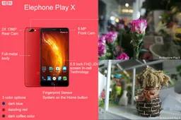 Details emerge about the dual rear camera Elephone Play X (plus camera sample)