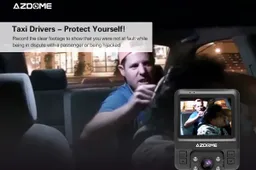 AZDOME GS65H: A Dash Cam for Uber Drivers to Protect Themselves?