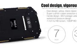 No.1 X5 is China’s first rugged LTE tablet
