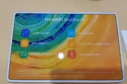 Huawei MatePad Pro in Live Photo: Will Feature Reverse Wireless Charging