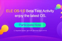Enter Elephone's ELE OS 1.0 Testing Group and Win Free Gifts