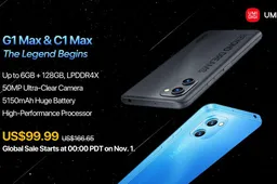 UMIDIGI G1 Max & C1 Max Debuts with 50MP Camera and 6GB+128GB