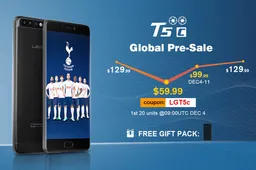Get Leagoo T5c with a $30 discount in a presale campaign
