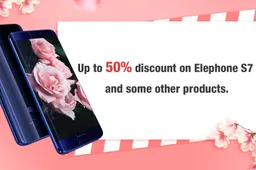 Save Up to 50% on Elephone S7 and selected accessories